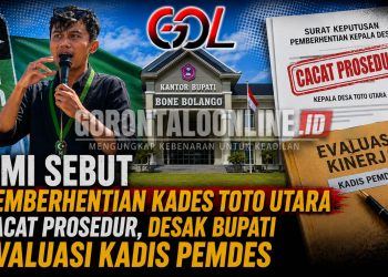 HMI Sebut Pemberhentian Kades Toto Utara Cacat Prosedur, Desak Bupati Evaluasi Kadis Pemdes