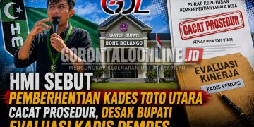 HMI Sebut Pemberhentian Kades Toto Utara Cacat Prosedur, Desak Bupati Evaluasi Kadis Pemdes