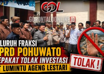 Seluruh Fraksi DPRD Pohuwato Sepakat Tolak Investasi PT Lumintu Ageng Lestari
