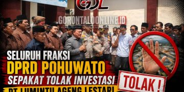 Seluruh Fraksi DPRD Pohuwato Sepakat Tolak Investasi PT Lumintu Ageng Lestari