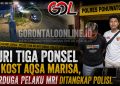Curi Tiga Ponsel di Kost Aqsa Marisa, Terduga Pelaku MRI Ditangkap Polisi