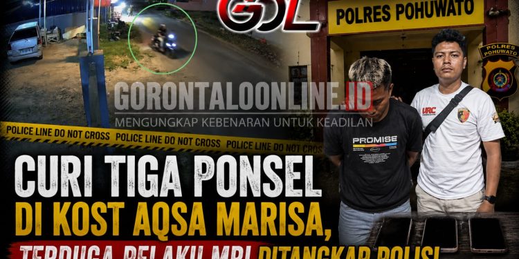 Curi Tiga Ponsel di Kost Aqsa Marisa, Terduga Pelaku MRI Ditangkap Polisi