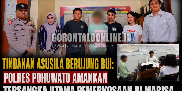 Tindakan Asusila Berujung Bui: Polres Pohuwato Amankan Tersangka Utama Pemerkosaan di Marisa