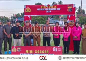 Sambut HUT RI ke-81, Polres Pohuwato Gelar Turnamen Mini Soccer Hingga E-Sport Kapolres Cup 2026