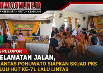 Bina Pelopor Keselamatan Jalan, Satlantas Pohuwato Siapkan Skuad PKS Menuju HUT ke-71 Lalu Lintas