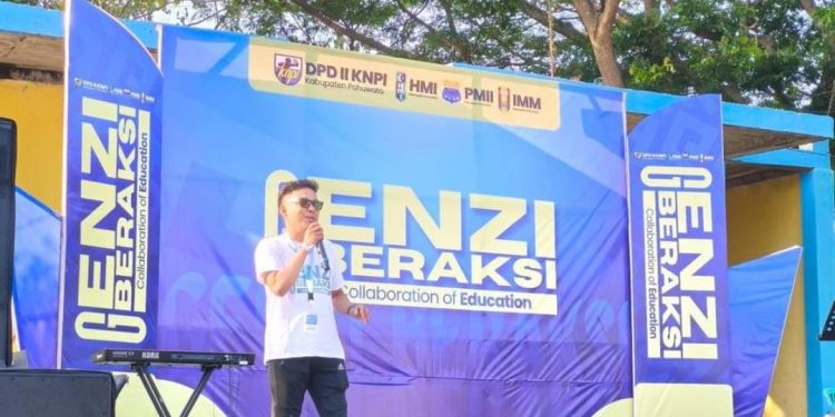 Diikuti Pelajar SMA/SMK,Genzi Beraksi di Pohuwato Sukses Digelar,Erik Munandar : Anak Muda Harus Berani