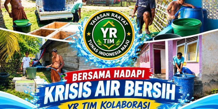 Distribusi Air Dari YR TIM Bisa Cepat Dan Tepat,Dibutuhkan Peran Kepala Desa