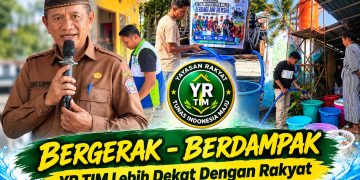 Armada Pemerintah Terbatas, Bupati Saipul Mbuinga Apresiasi Aksi Distribusi Air Bersih : Sangat Membantu Pemerintah