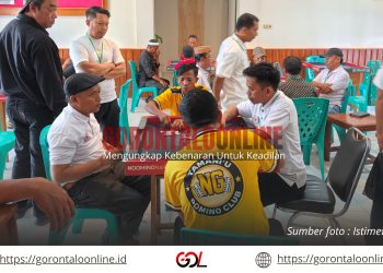 Turnamen Domino Piala Panglima TNI Warnai HUT TNI ke-81 dan Kodim 1313/Pohuwato ke-8