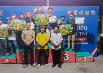 Ridwan-Yopandri Juara Open Turnamen Domino Orado Piala Panglima TNI