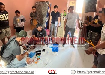 Grebek Kos Di Sipatana, Satnarkoba Polres Pohuwato Sita Sabu Milik Oknum ASN