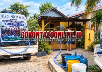 Genap Sebulan Distribusi Air Bersi,YR TIM Konsisten Layani Masyarakat