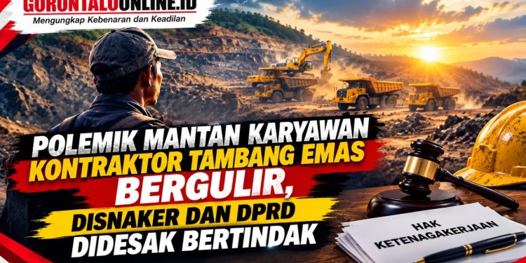 Polemik Mantan Karyawan Kontraktor Tambang Emas Bergulir, Disnaker Dan DPRD Didesak Bertindak